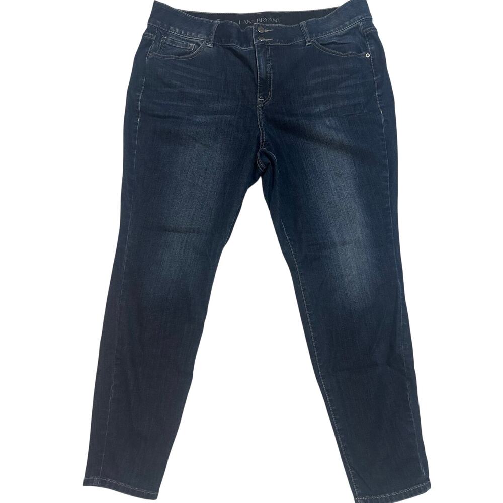 Lane Bryant Denim jeans Skinny blue tighter tummy stretch womens size 20 Reg